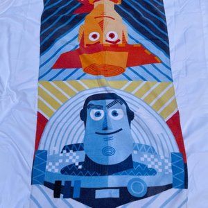 Disney Pixar Jumping Beans Toy Story Woody Buzz Lightyear Beach Towel